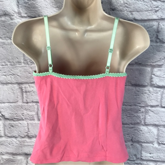 NWOT Pink/Green Moda Cami Top from Victoria’s Secret | Sz Small - Picture 3 of 5